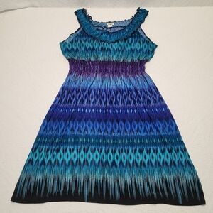 287. Cato Sleeveless Dress Sz S